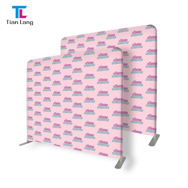 Tian Lang Custom Backdrop Tension Fabric Custom Printed Backdrop Wall Photo Booth Display Stand