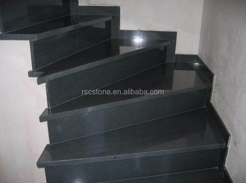 Granite Modern Chinese Natural Stone Indoor Office Building Stairs 3 Years Staircase Tiles Natural Stone Traditional R.S.C Stone