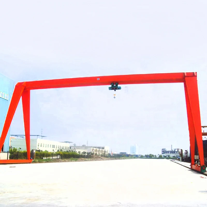Great Manufacturer high quality gantry crane straddle carrier 10 Ton rubber tyred gantry crane