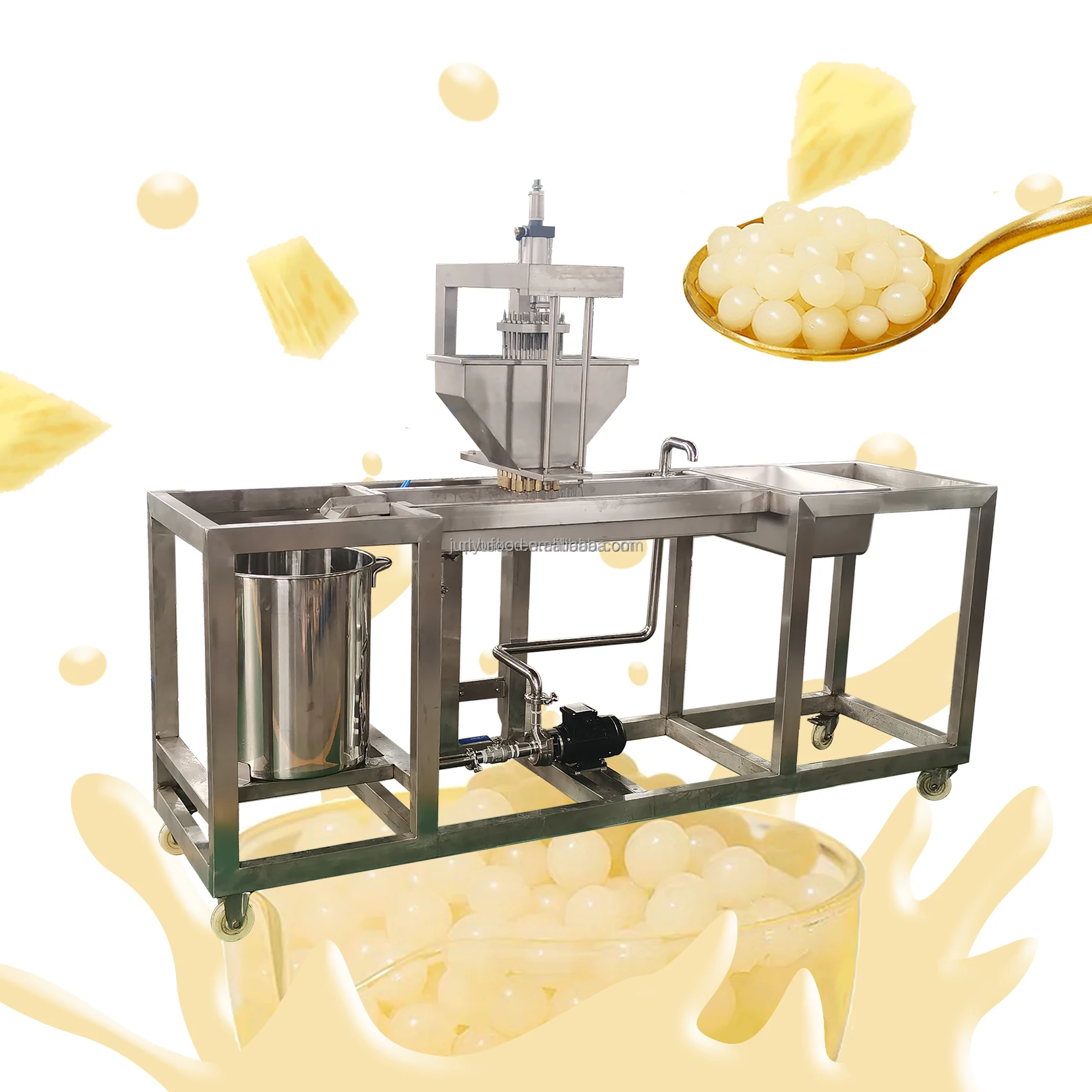 Konjac boba машина для изготовления косметических изделий производства коричневого сахарного хрустального шара