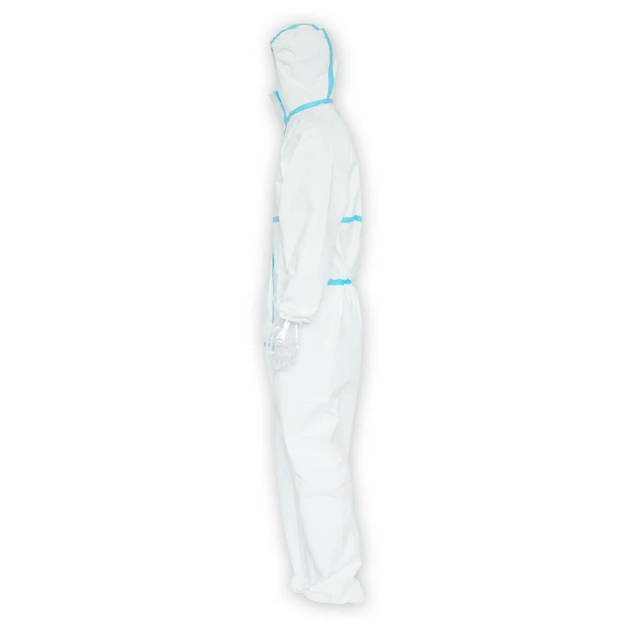 
certificate medical use Coverall suit surgical disposable protective clothing waterproof isolation suit 