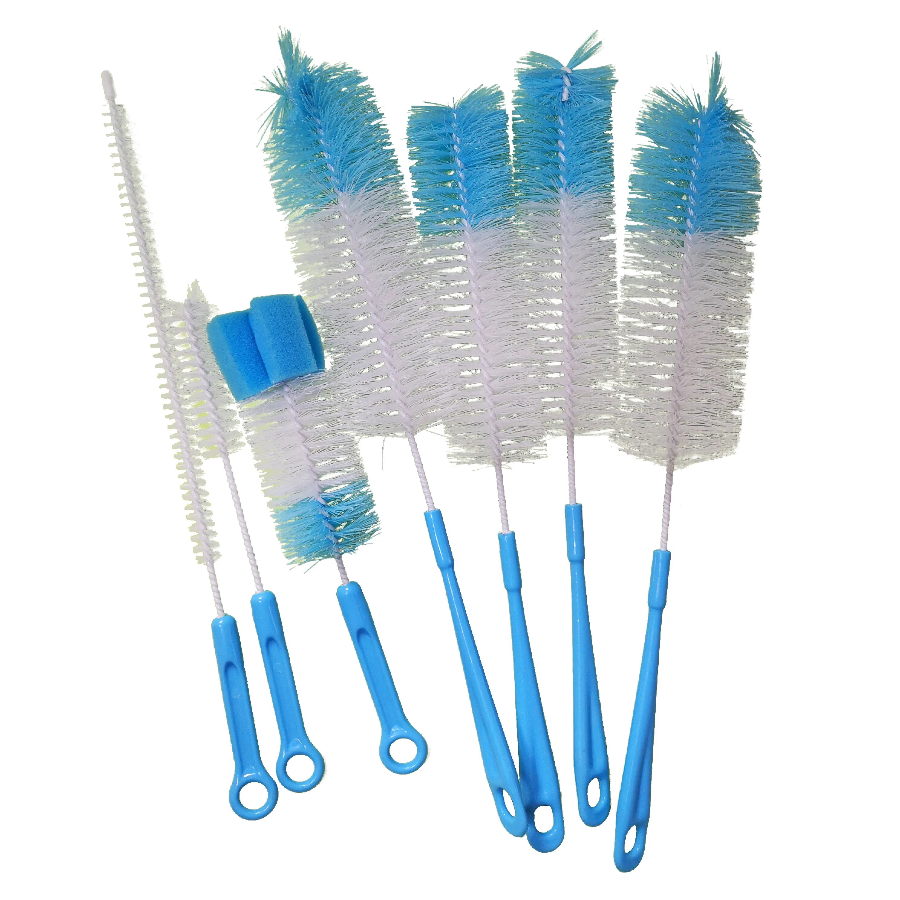 
Colorful environment-friendly baby bottle cleaning brush 