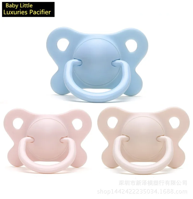 Custom Bpa-free Silicon Baby Sleeping Soother Dummies Chupete Flat Nipple Orthodontic Pacifier For Infant