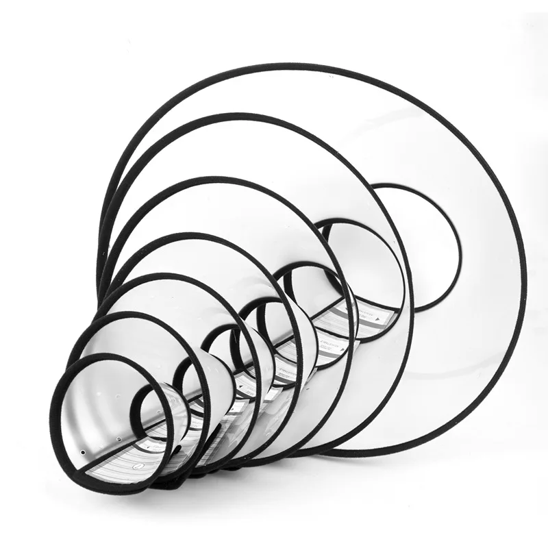 Dog Elizabeth Collar Pet Protective Collar with Soft Edge Dog Neck Cone Recovery Cone Collar