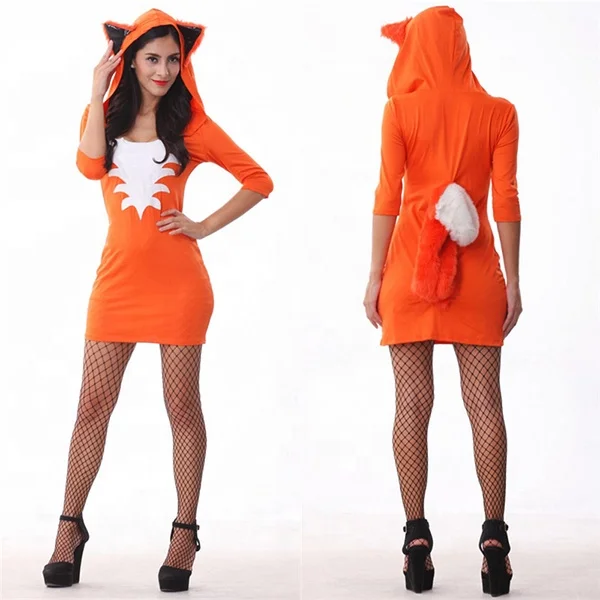 Лидер продаж с фабрики, костюм-талисман mascotte на Хэллоуин для взрослых женщин, костюм лисы