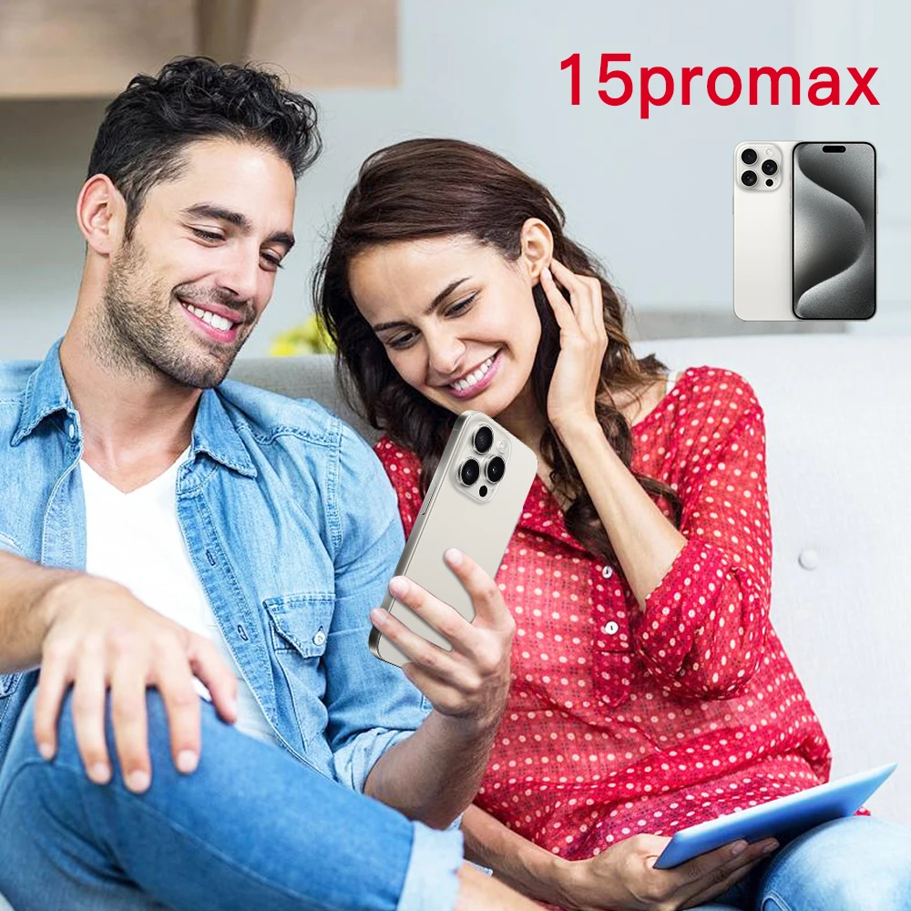 15 pro max 6 7 дюймов полноэкранный Wi-Fi GPS I15 смартфон 12 ГБ + 512 Android 4G 5G мобильный