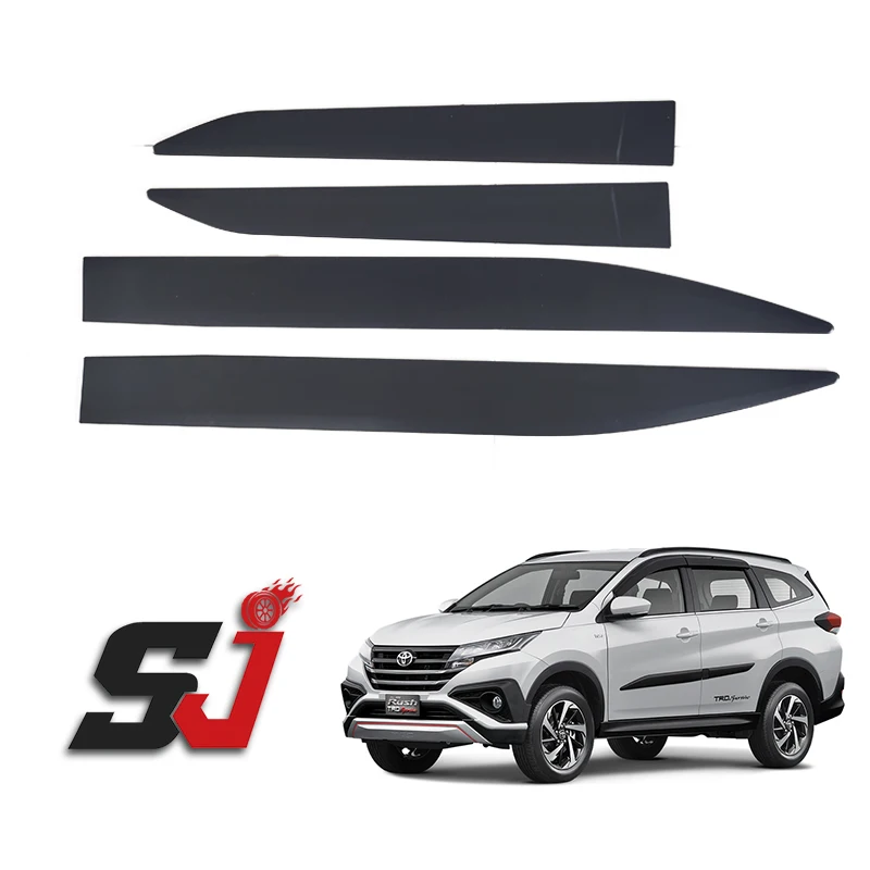 Thailand Quality Car Auto Part ABS Body Trims Window Frame Trims for TOYOTA RUSH 2018-2021 Accessories