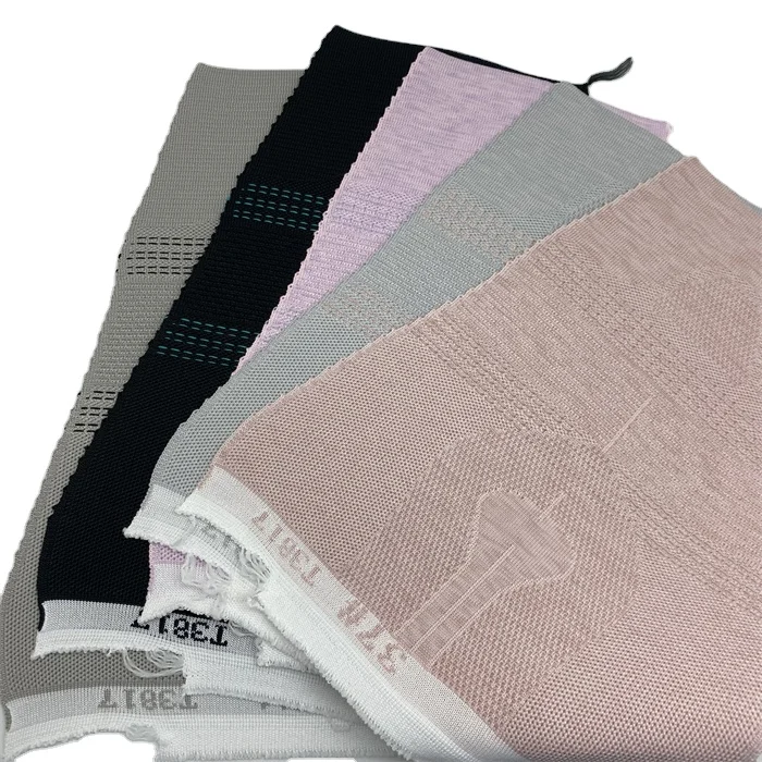 Wholesale Price Supply Custom Modern Jacquard Flexible Polyester Fabric Shoe Upper