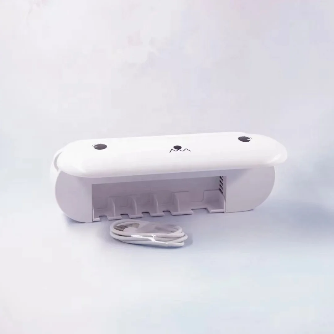 2022 Multifunction Portable UV Toothbrush Sterilizer Disinfection Box Tooth Brush Holder for Kids