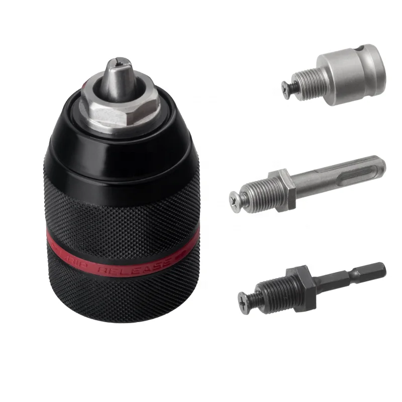 4in1 set 13mm Keyless Steel Chuck for drill SDS Hammer Drill Electric Wrench ScrewDriver tool sets