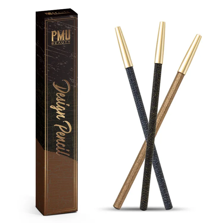 Private Label Water Proof Long Lasting Eyebrow Design Microblading Permanent Make up Pencil