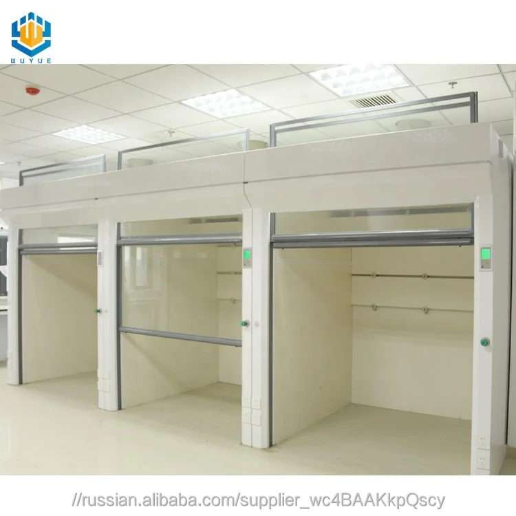 Лабораторная мебель вытяжной шкаф Биологическая безопасность Шкаф вытяжной шкаф химические пары шкаф