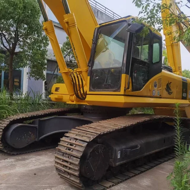 В наличии лучший завод японский оригинальный Подержанный PC400-7 тяжелый экскаватор дешевая распродажа в Шанхае