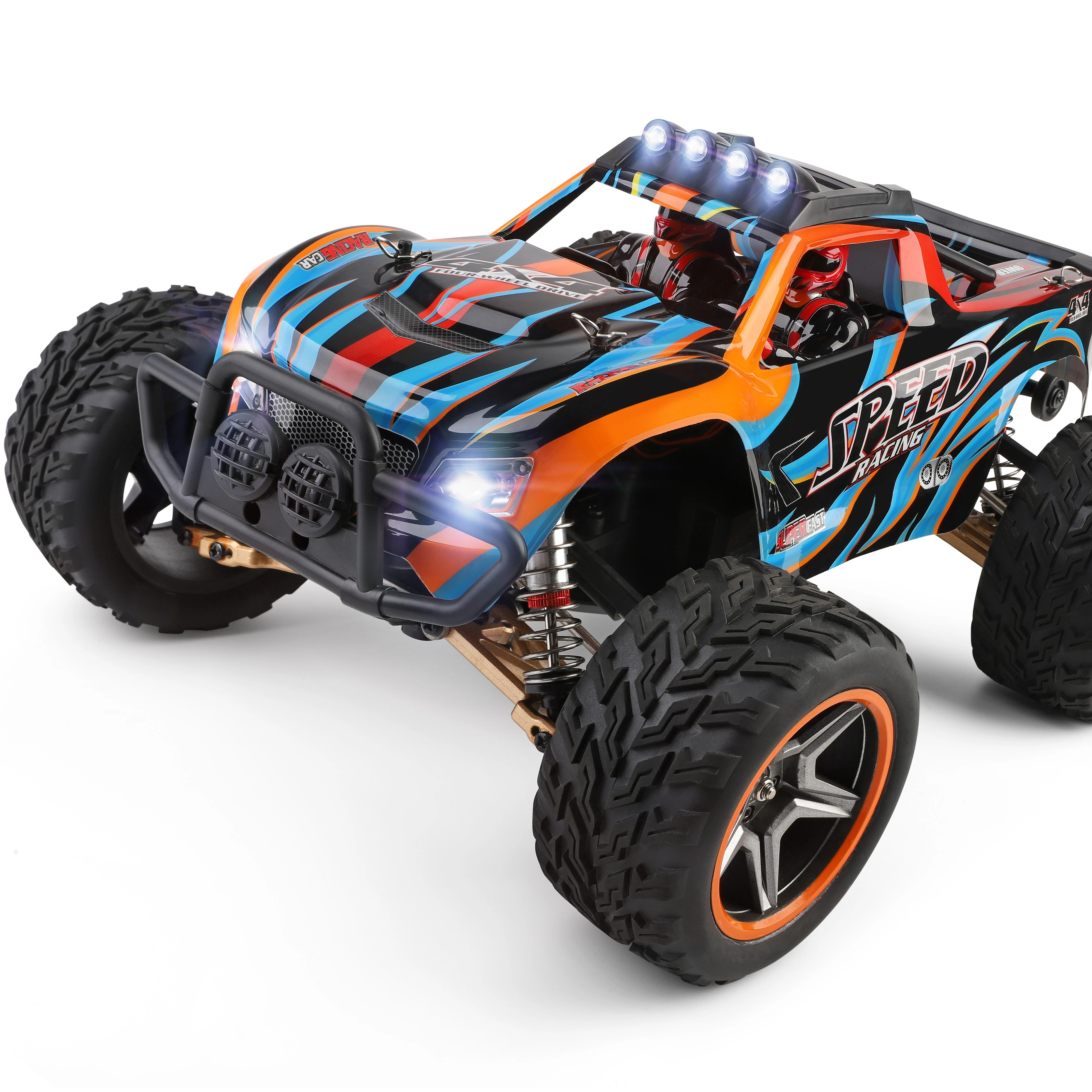 WLtoys Новинка 2 4G RC 1/10 45 км/ч 4WD высокоскоростной монстр-Трак No. 104009