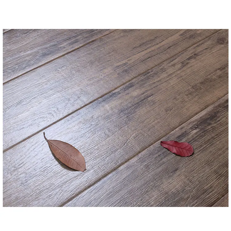 Dark Brown Wooden Rustic Look Texture Porcelain Flooring 150x900 Ceramic Wood Tile