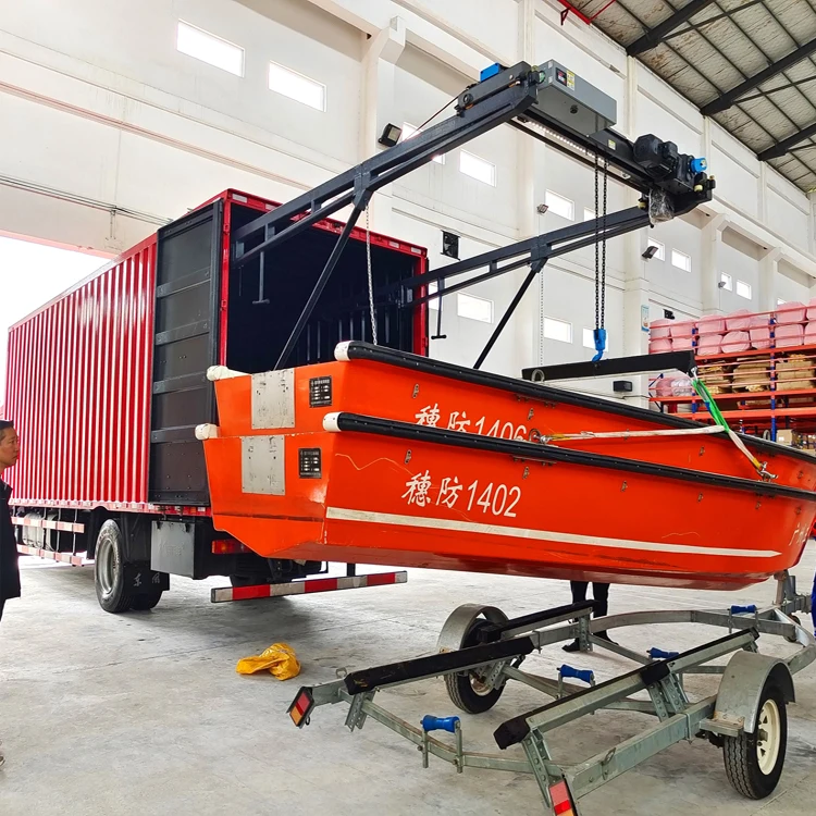 Flood fighting boat and resistant materials truck body box crane lifting handling tool devices equipment systems