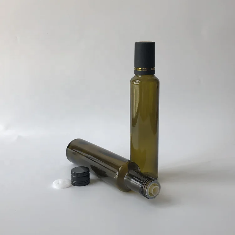100ml 250ml 500ml 750ml 1L Seal Cap Competitive Price Sauce Olive Oil Glass Bottle Dispenser