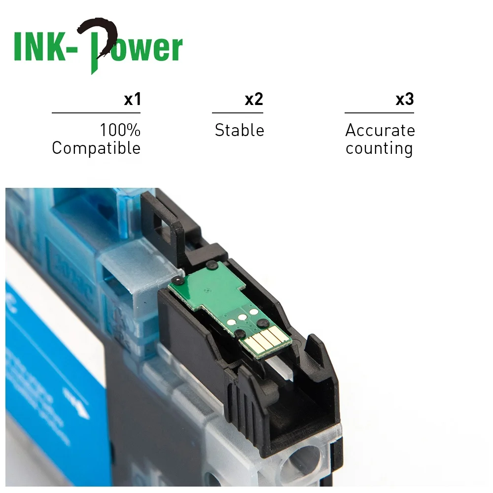 INK-мощность LC 3217 3219 XL LC3217 LC3219XL 3219XL 3217XL Премиум Совместимость Цветной струйный чернильный картридж для принтера Brother MFC-J5730DW