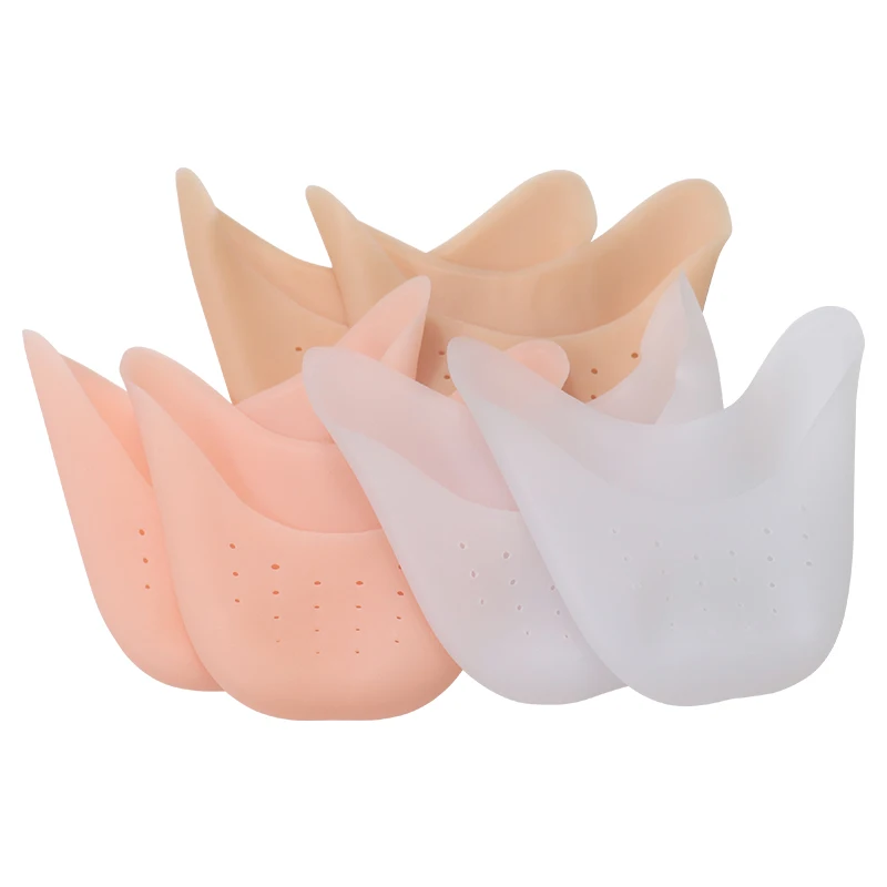 Toe Pouches Silicone Gel Full Cover Toe Nails Toe Protector for Shoes High Heels