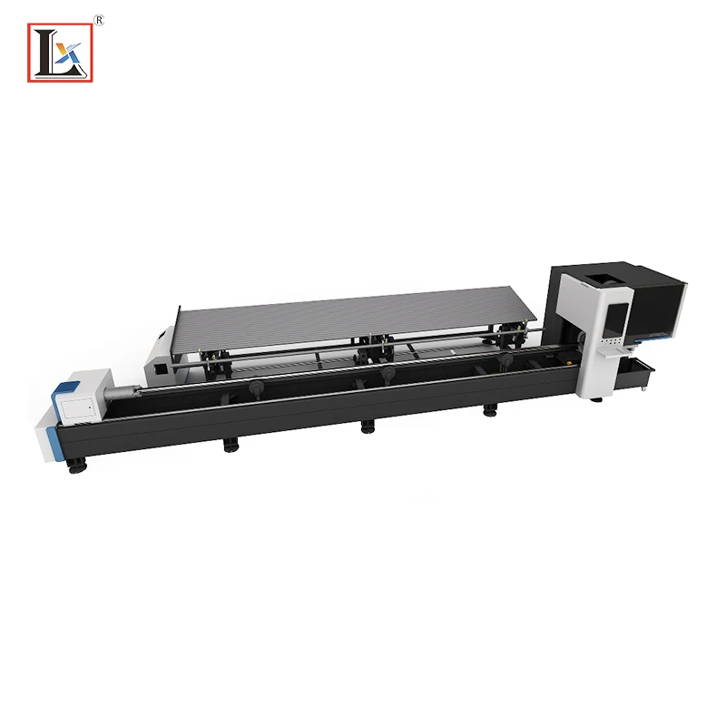 Cnc Metal Aluminum Ms Ss Carbon/ Mild /stainless Steel Rectangular Square Round Fiber Tube Pipe Laser Cutting Machine