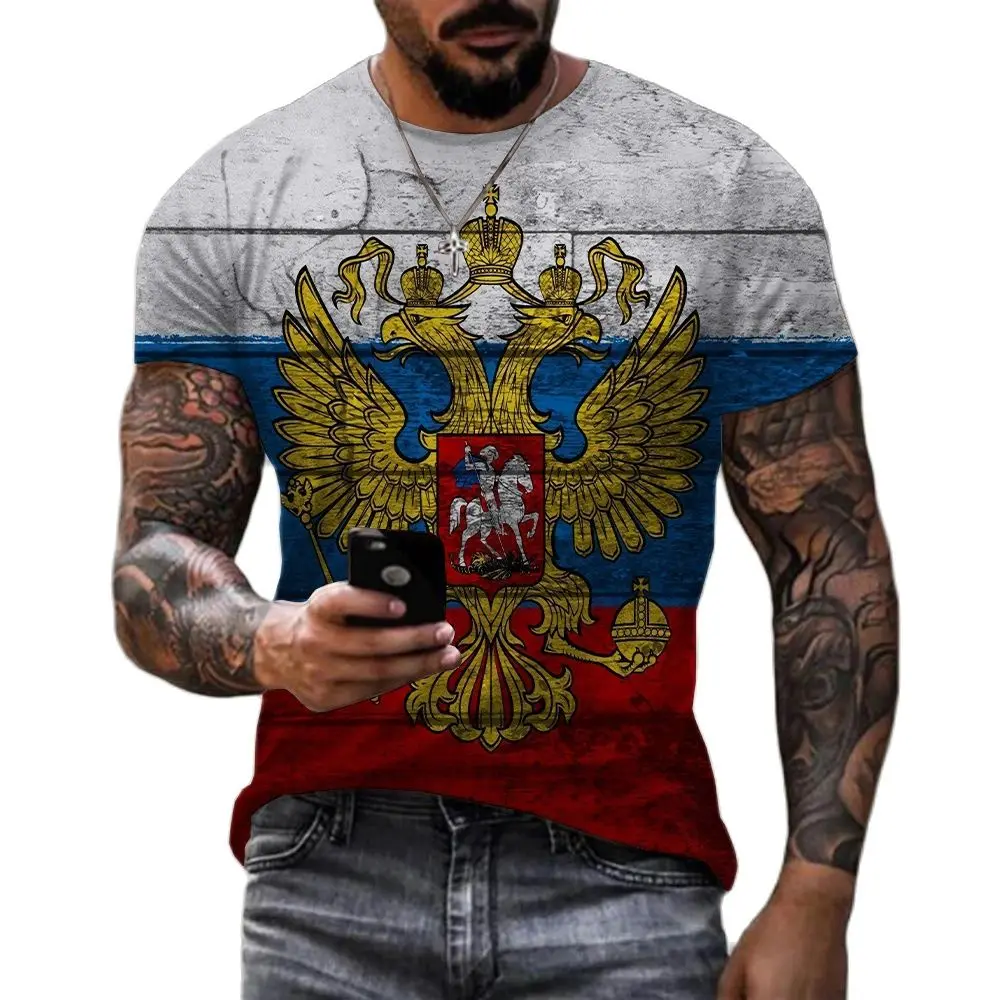 Мужская футболка с 3d принтом