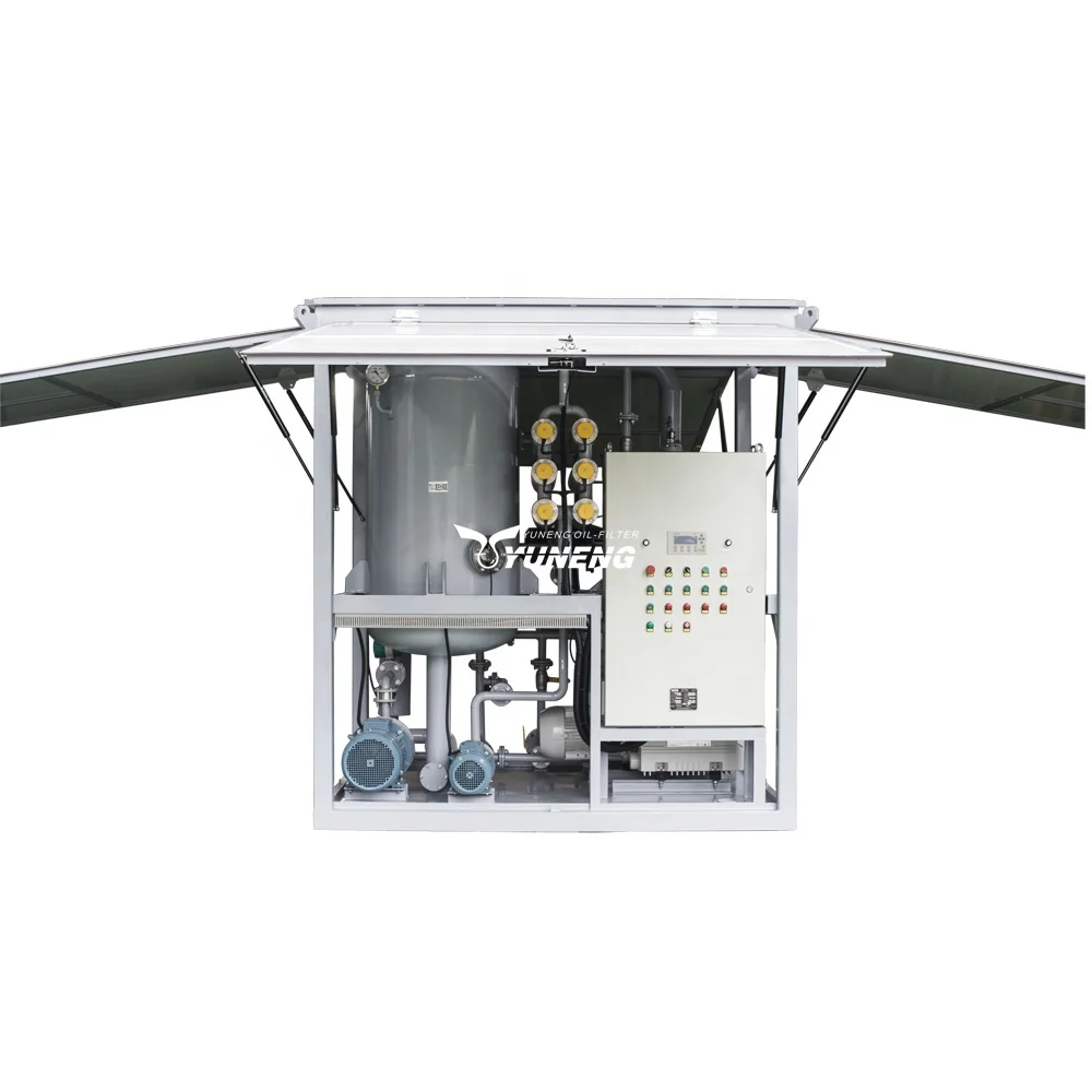Insulation Oil Filtration Used Transformer Oil Purifier Machine for Improving Breakdown Voltage Water Content Gas Content