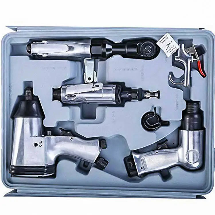Wholesale Only Car Tools Set Repair 71 Pcs Heavy Duty Storage Case Ratchet Chisel Blow Gun Air Impact Tool Kit