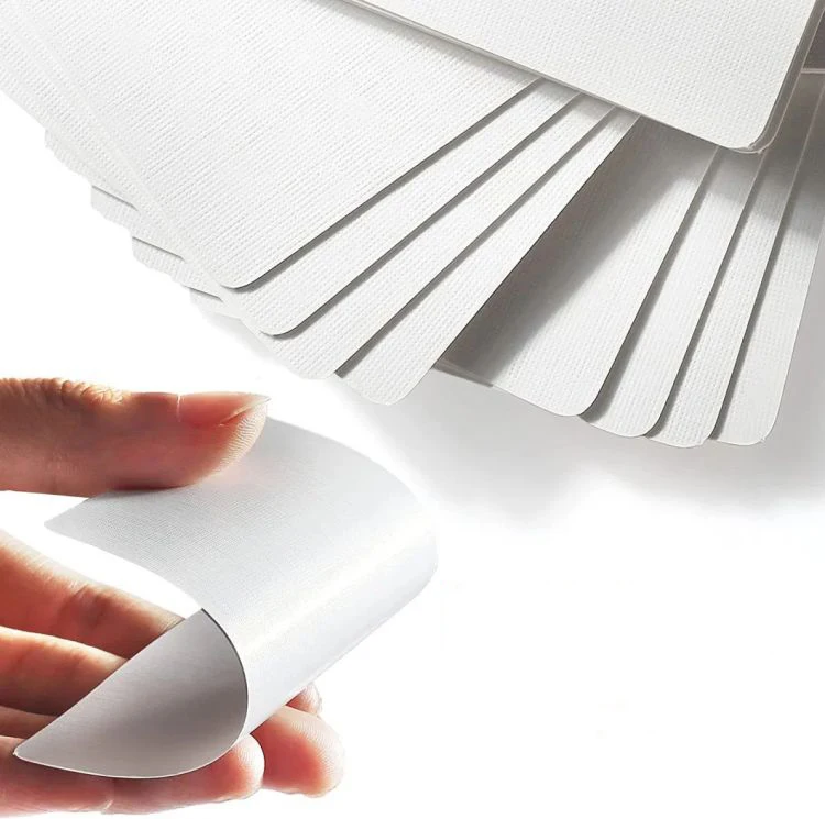 Luxury 100-pcs blank flash cards Blank Poker Playing Cards Write-On Paper Game Cards