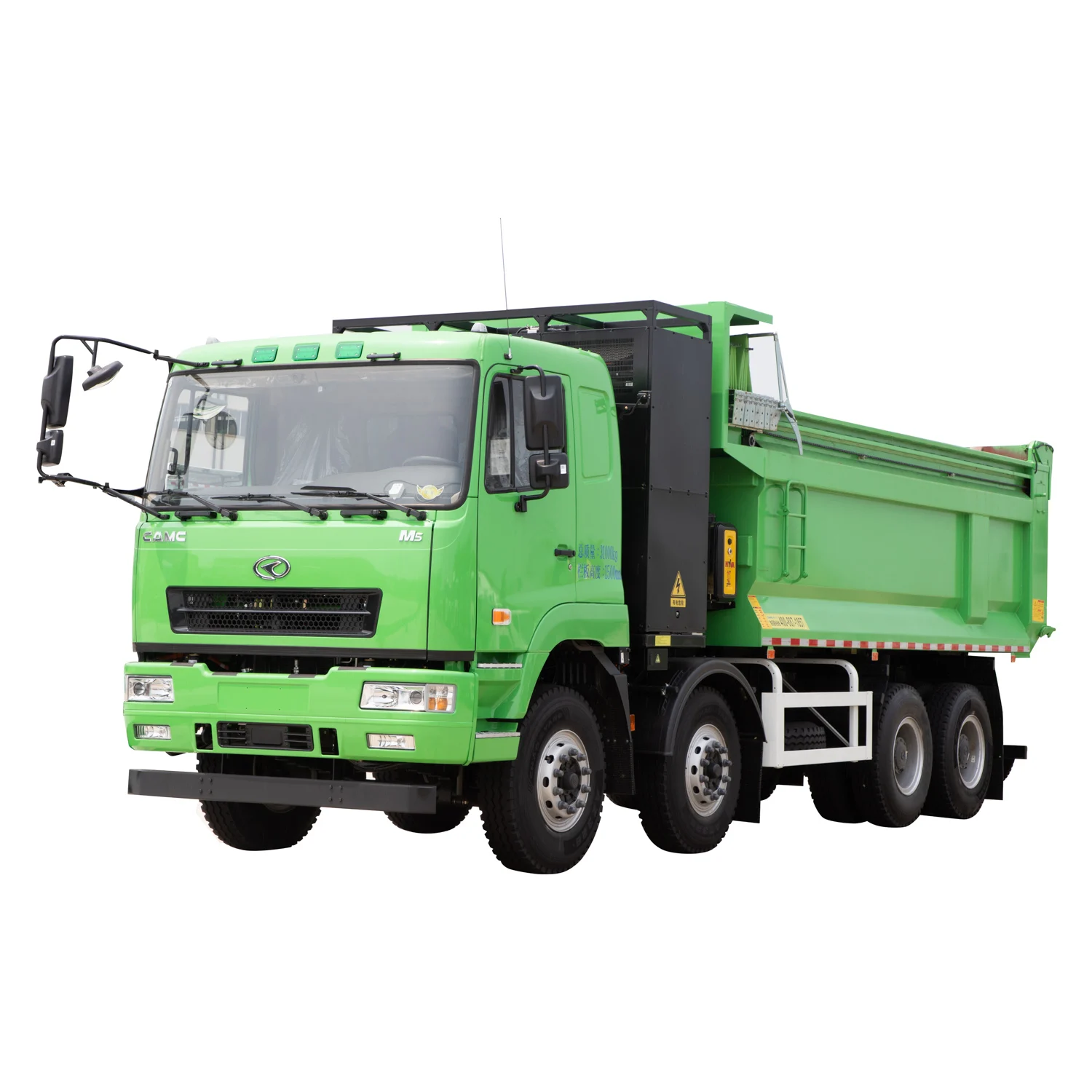 New energy M5 8*4 electric Dump Truck High efficiency CAMC Dump Truck