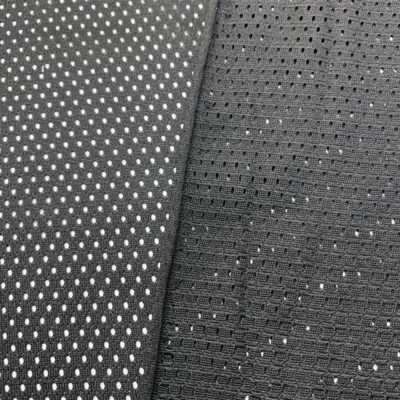 Spot Polyester Warp Knitting Mesh Fabric for sportswear Lining/Bags/Hat/shoes