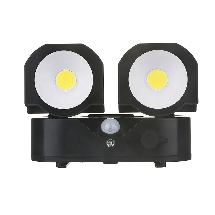 Wetop led Wall Lights can be use dry battery or solar panel  Modern Indoor Outdoor sensor lamp