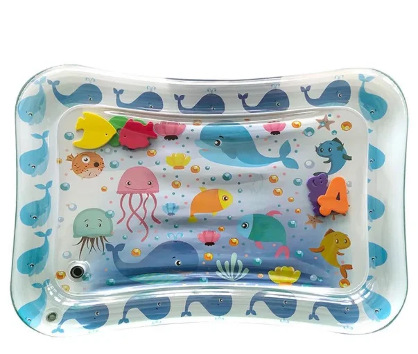 Baby Kids water play mat Inflatable Infant Tummy Time Playmat Toddler for Baby Fun Activity Play Center play mats toddler