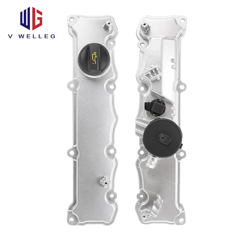 9800522880 For Peugeot New 408 Citroen C4L 1.8 EC8 Engine Cylinder Head Aluminum Valve Cover Gasket Assembly 9806623080