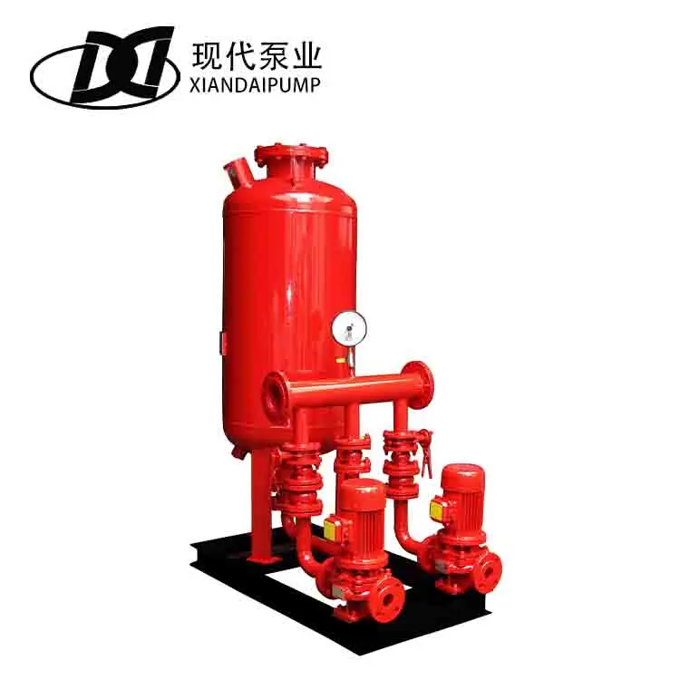 Electric  Fire-fighting single stage multistage  underground centrifugal water pump system one pump standby