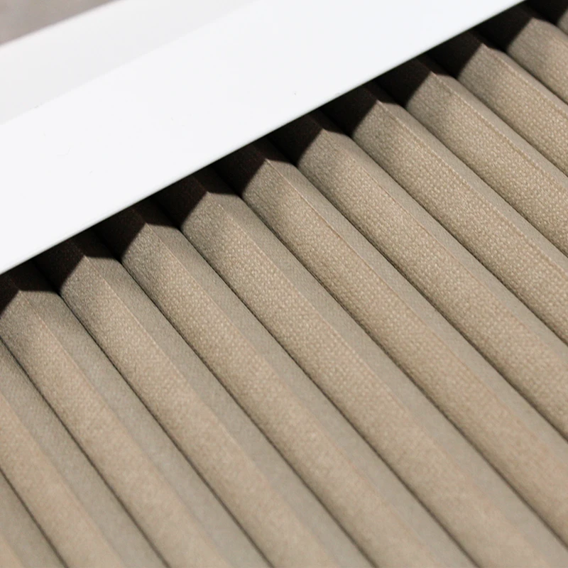 Automatic Retractable External Heat Resistant Curtain Noise Reduction Cellular Shades Outdoor Roof Skylight Honeycomb Blinds
