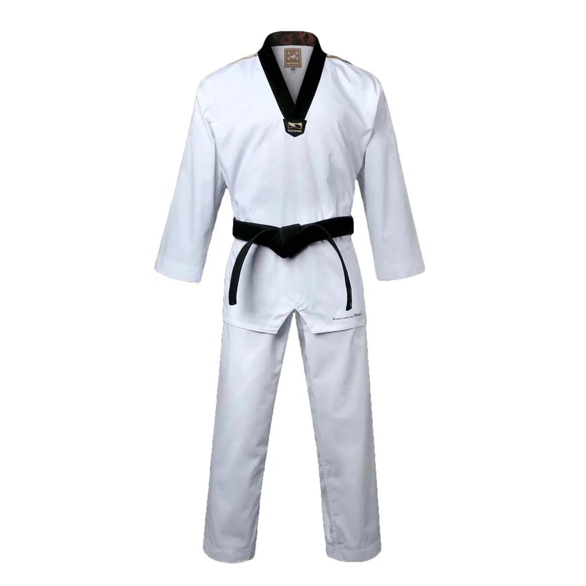 Профессиональный каратэ Gi Детский костюм униформа для взрослых мужчин холст хлопок 14 унций