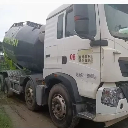 FAW Jiefang Used Truck 6X4 340HP 8cbn 10cbm 12cbm Second Hand Zoomlion Concrete Mixer