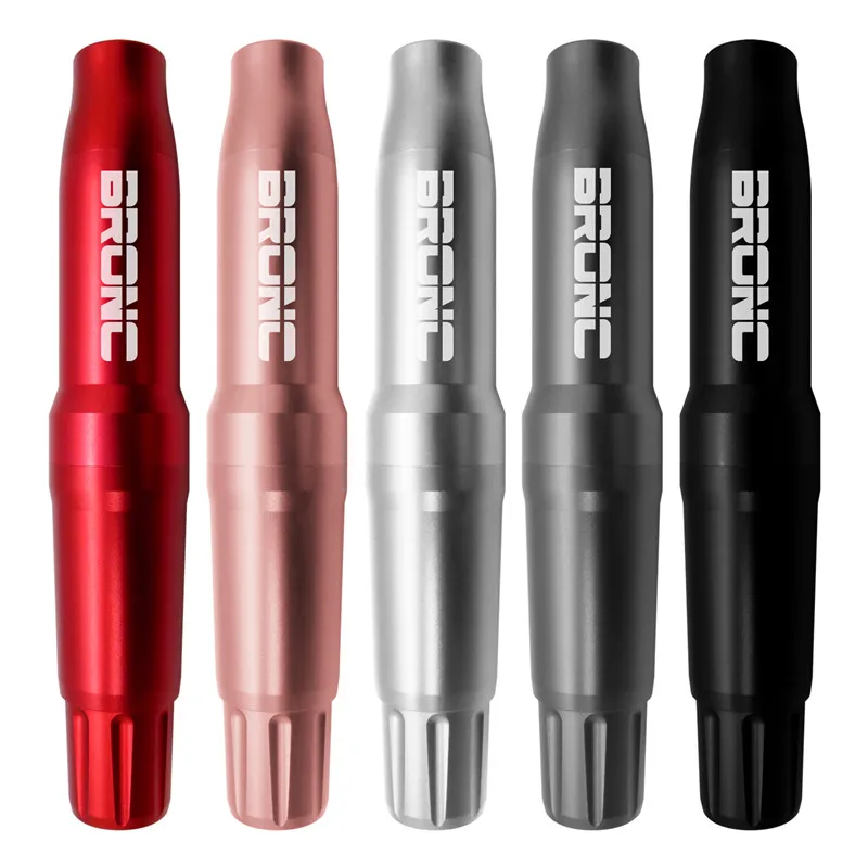BRONC V4 Swiss  Motor Permanent Makeup Tattoo Machine Gun  Aluminum Quiet Slim PMU machine for makeup