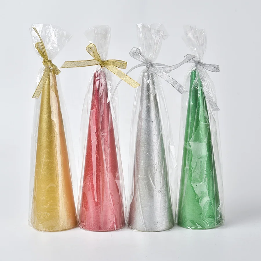 Candle Manufacturing Home Decoration Luxury Color Long Tapers Candle Christmas Candles Bulk