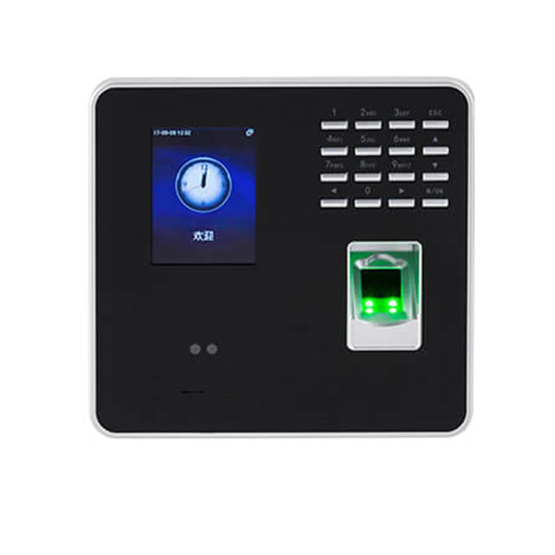 MB20 Free Software Smart Employee Biometric Face Fingerprint Recognition Access Control Time Recording Attendance Machine
