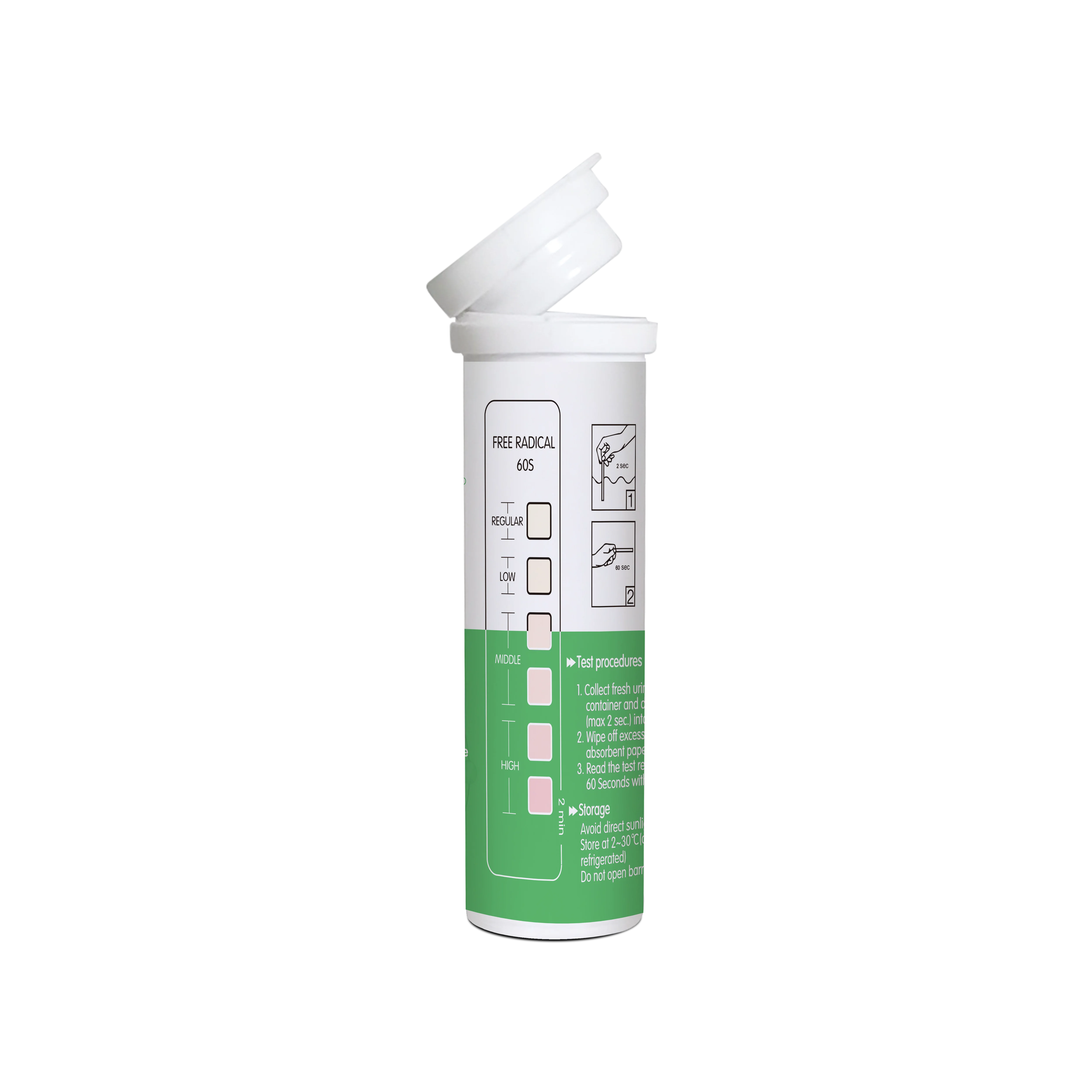 test strips urine free radical test strips detection