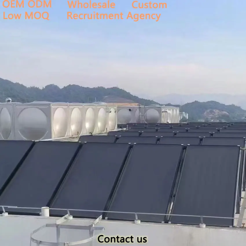 Newest Design High Efficiency Compact Pressurized Systems Collector Energy Solar Water Heater 100L 200 Liters