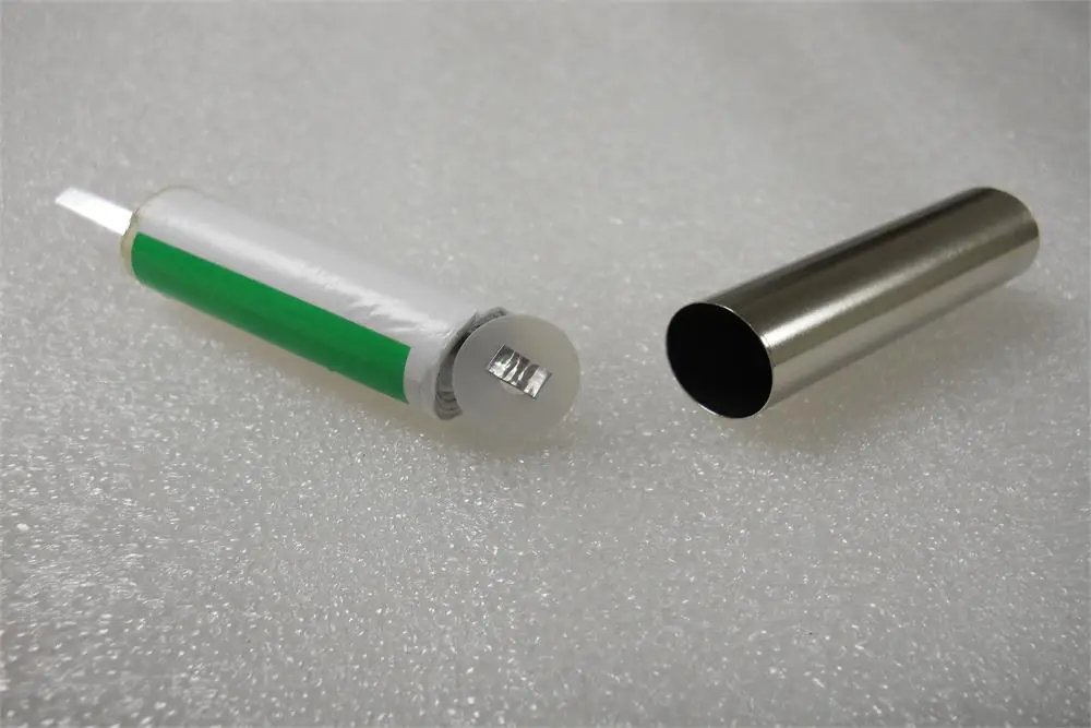 18650 22650 32650 Cylindrical Cell Case With Anti-Explosive Cap And Insulation O-Ring