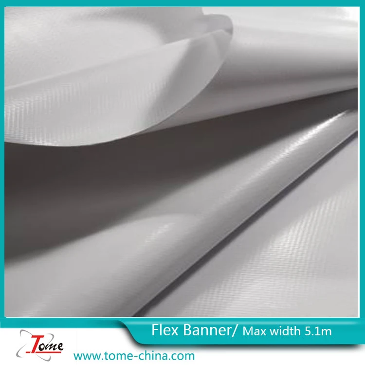 TOME High Quality 440Gsm 510Gsm Pvc Coated Laminated PET MESH Advertisement Printing Flex Banner