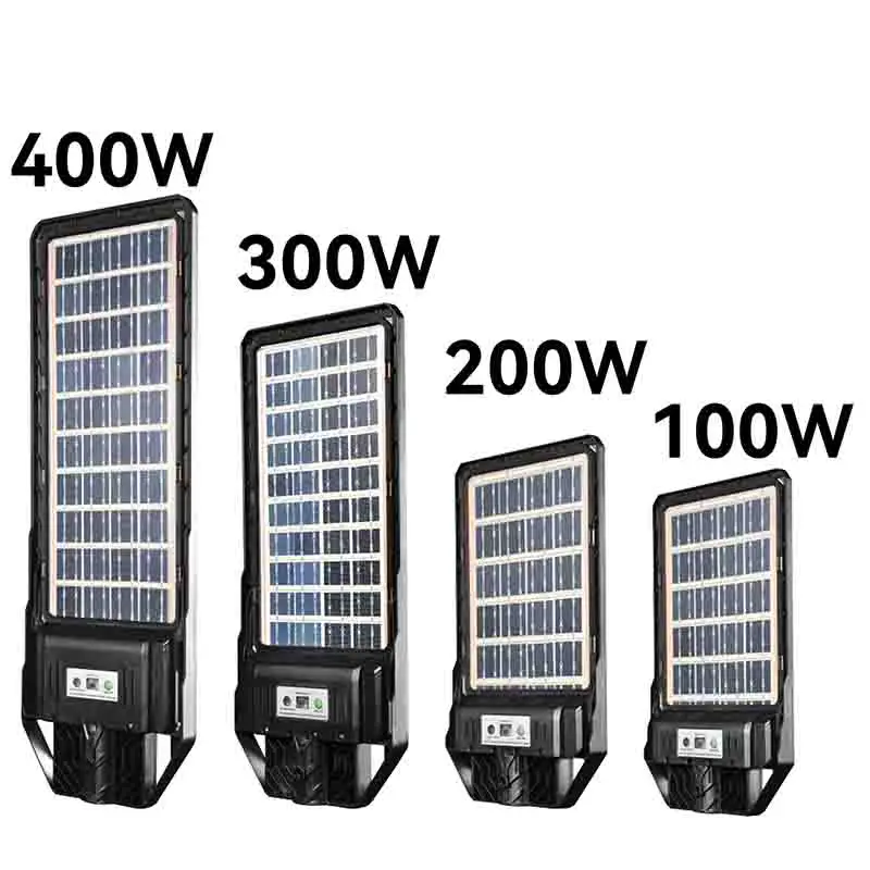 100w 200w 300w 400w Solar Induction Street Light Led with Solar Pv Panel