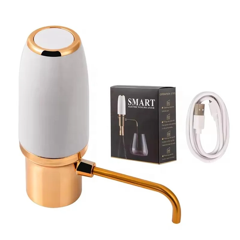 Hot Selling electric wine aerator Electric Dispenser New Arrival Electric Automatic Cordless Wine Aerator Decanter Set