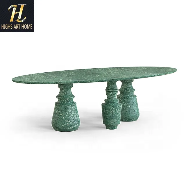 High End Custom Italian Simple Luxury Restaurant Furniture Set Marble Dining Table For villa Family Dinner Table
