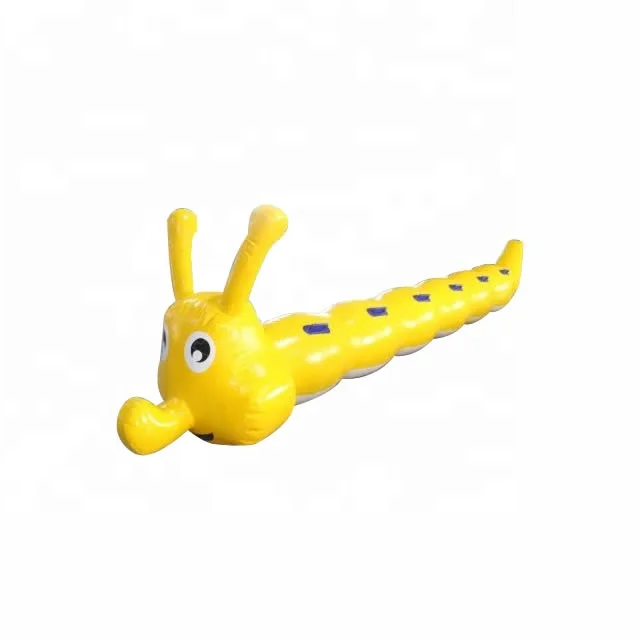 PVC airtight Interesting sports games props inflatable cater-pillar racing body intelligent activities development training