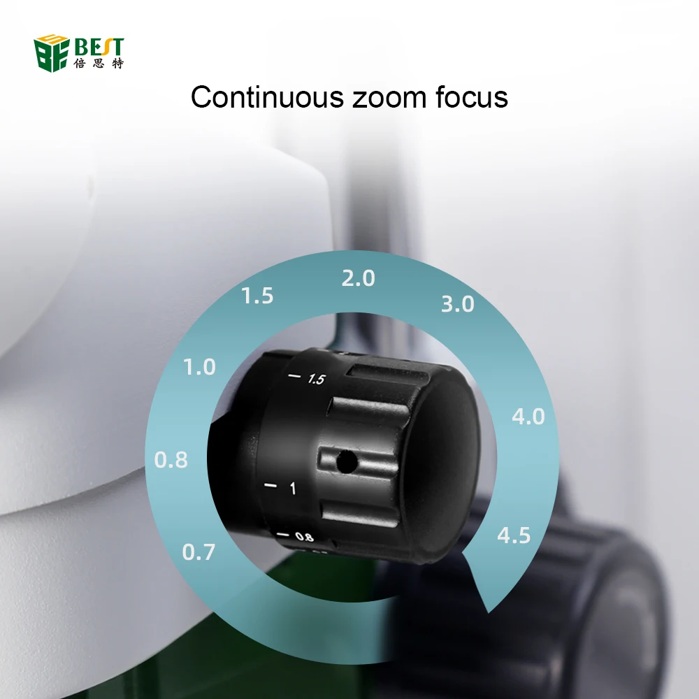 BST-X5D 7X-45X Digital Laboratory Binocular Wide Angel WF10X Electric Microscope for PCB CPU Motherboard Digital Inspection