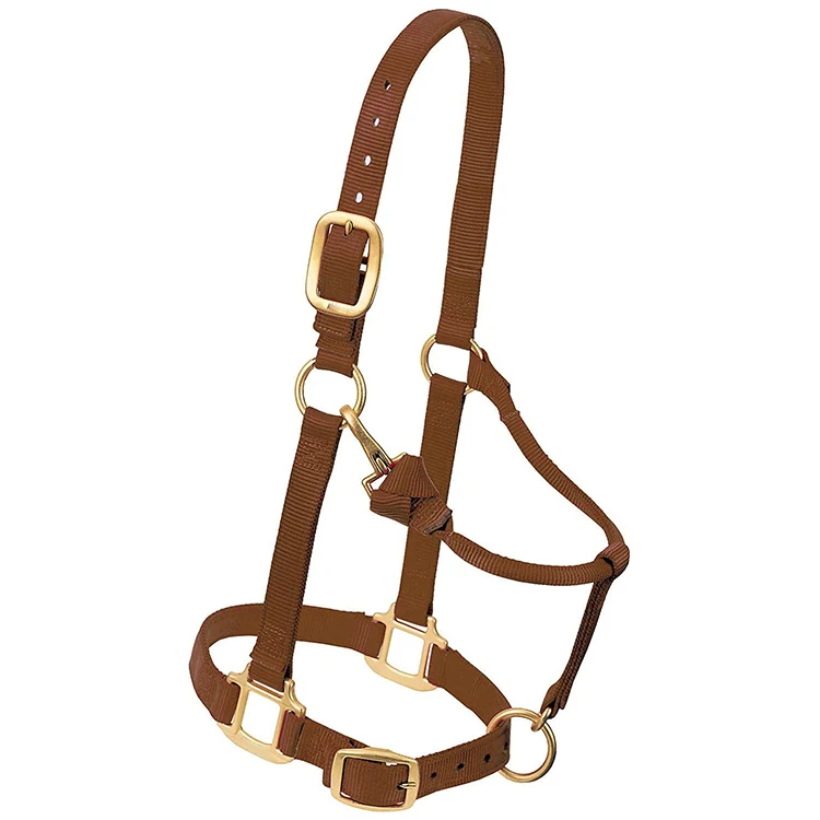 
High Comfort Equestrian Products Horse Halter, High quality Head collars wholesale Customized horse Nylon halter 